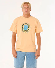 Rip Curl Raw Energy Visions Tee | Mandarin Zest