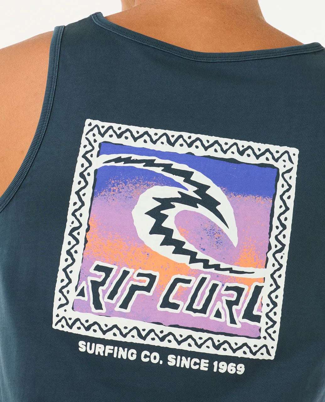 Rip Curl Raw Energy Trad Tank | Dark Navy