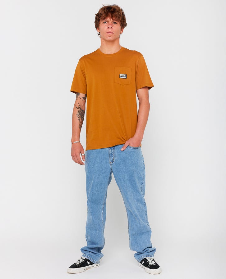 Rip Curl - Sportline Badge Tee | Bronzed