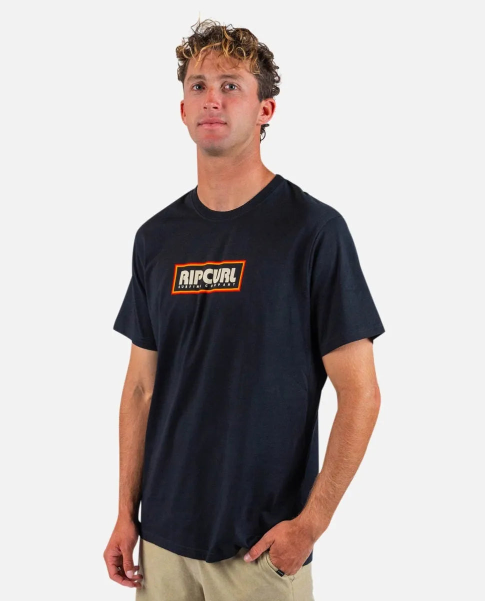 Rip Curl Big Mumma Icon Tee | Black