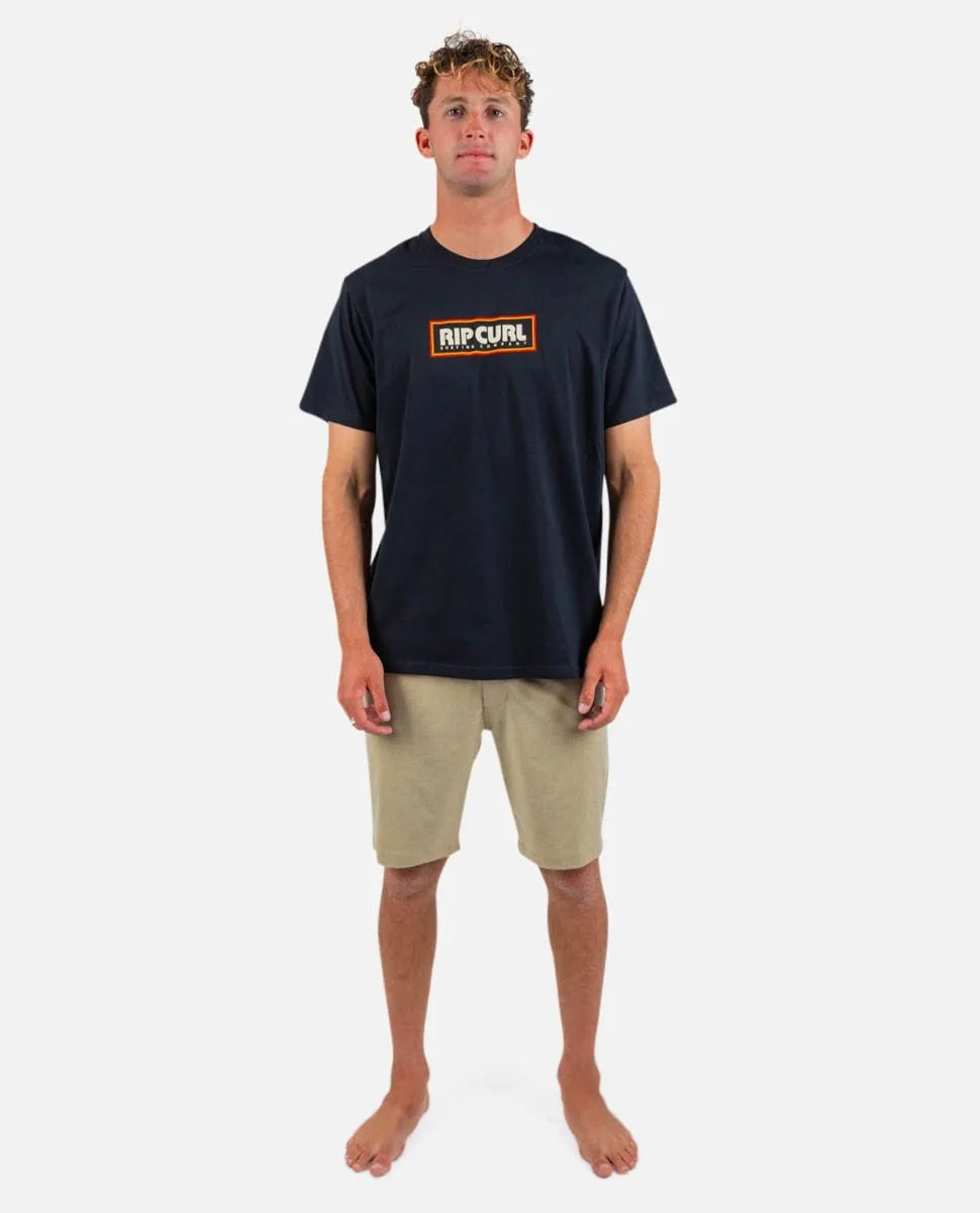 Rip Curl Big Mumma Icon Tee | Black