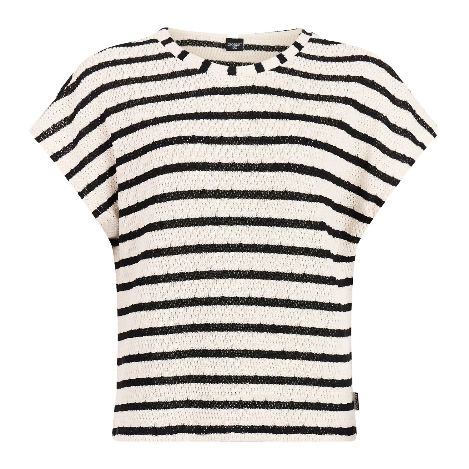 Protest Oval T-Shirt | Off-White