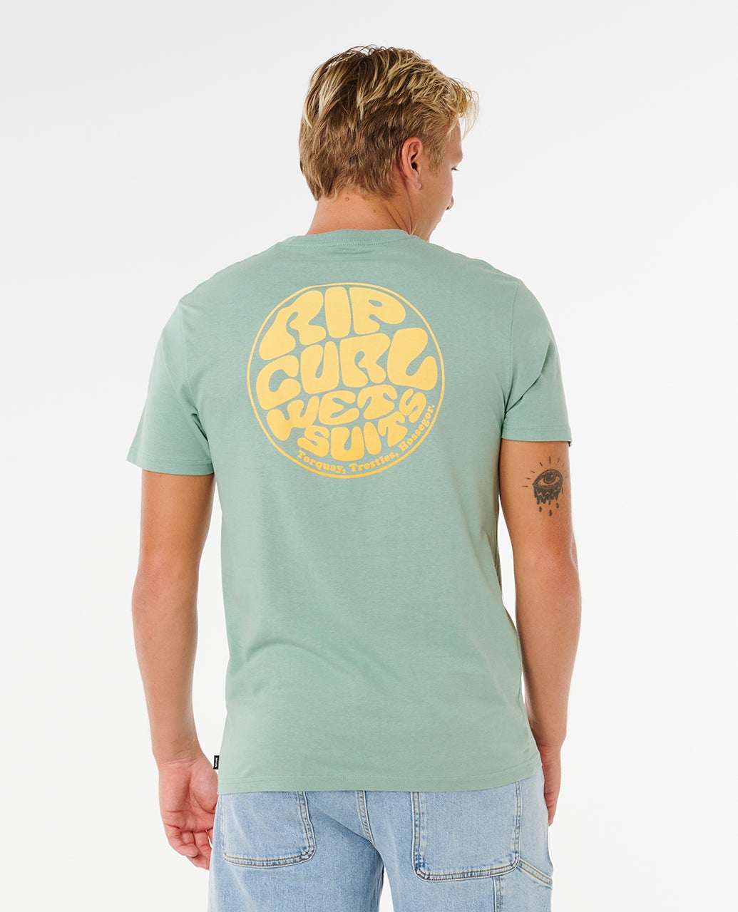 Rip Curl - Wettie Passage Icon Tee | Aloe