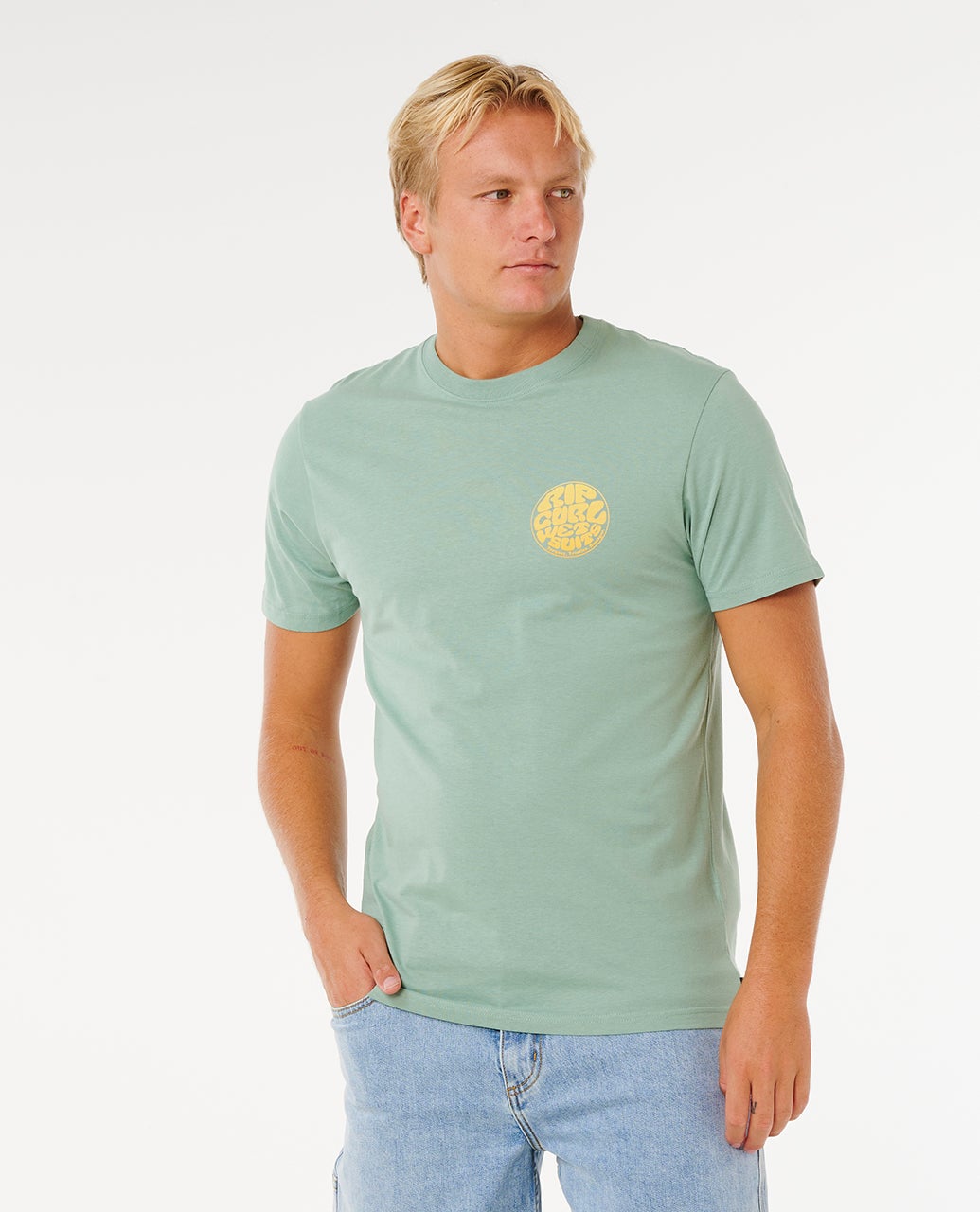 Rip Curl - Wettie Passage Icon Tee | Aloe