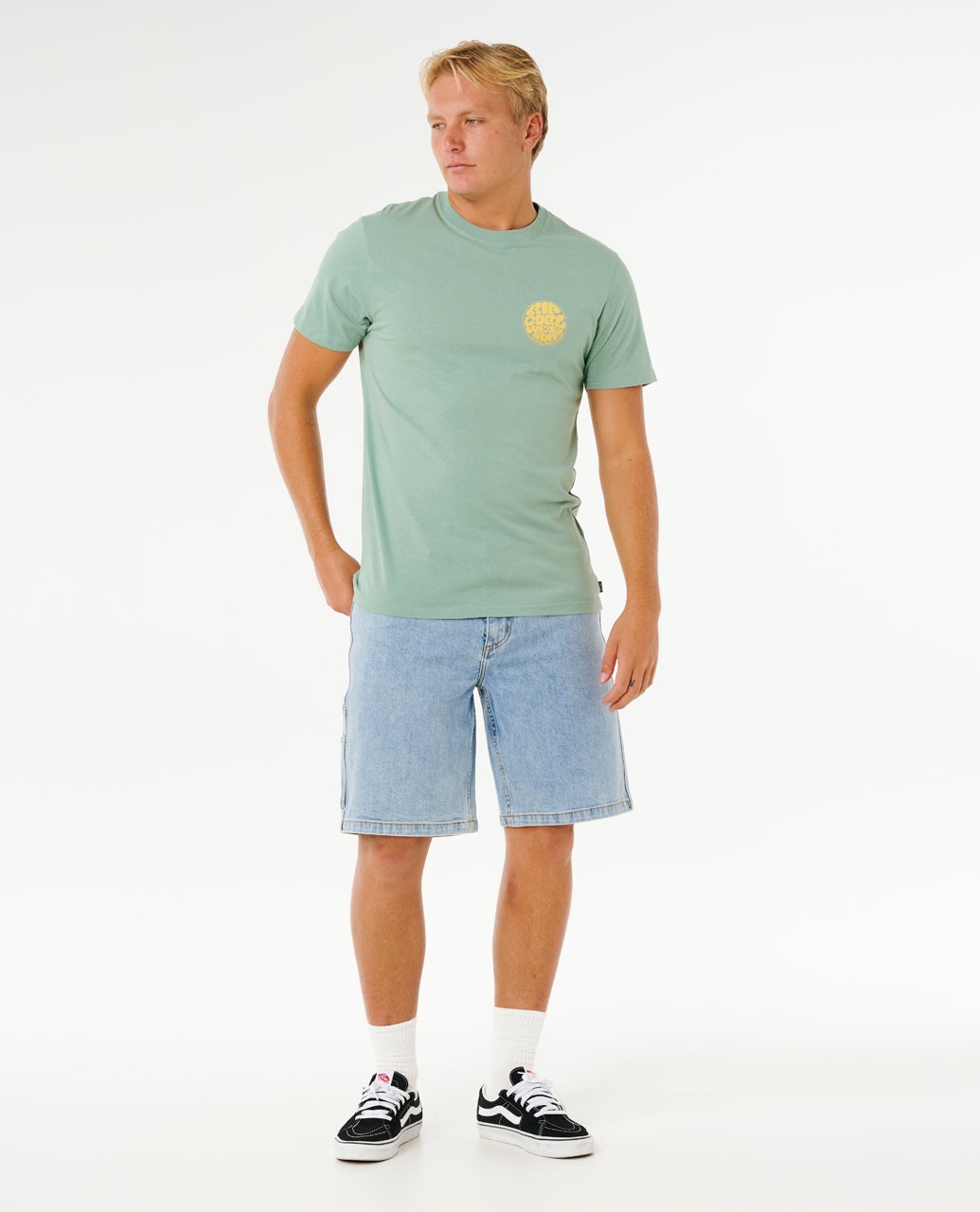Rip Curl - Wettie Passage Icon Tee | Aloe