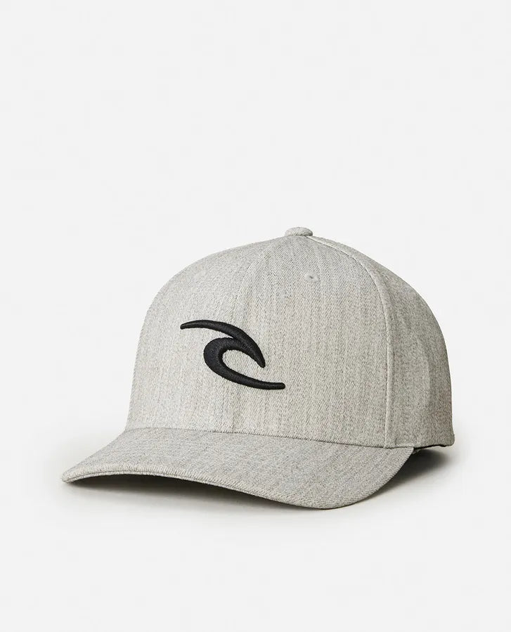 Rip Curl Tepan Flexfit Cap | Light Grey Heather