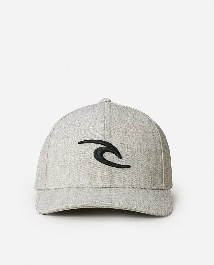 Rip Curl Tepan Flexfit Cap | Light Grey Heather