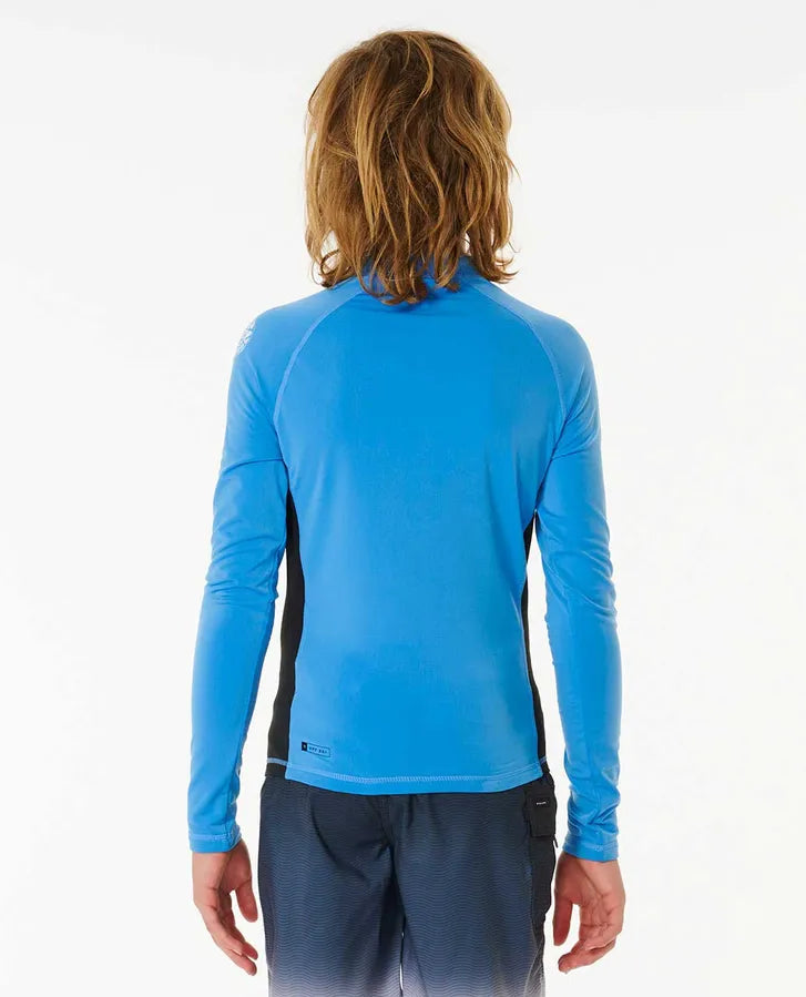 Rip Curl Icons Uv Brushed L/ S Suit-Boy | Blue Gum