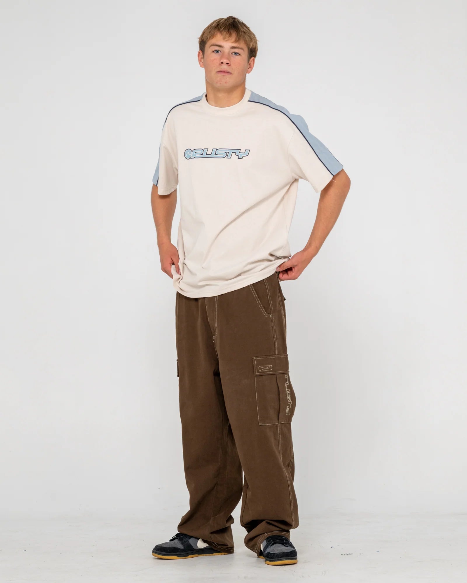 Rusty - Alonso Short Sleeve Tee | Cream