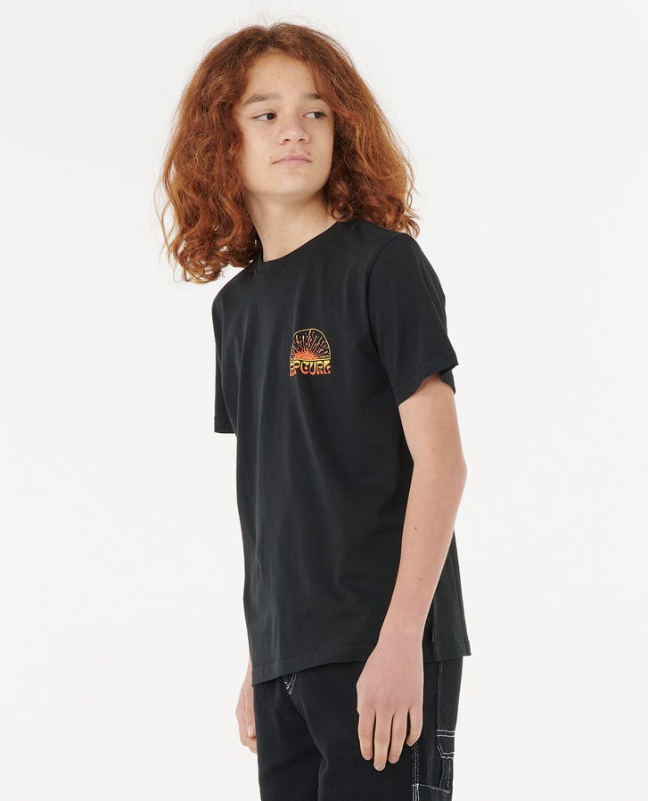 Rip Curl - Grateful Shred Boys Tee | Black