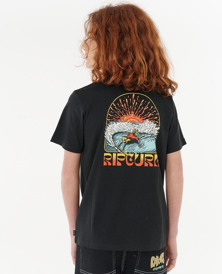 Rip Curl - Grateful Shred Boys Tee | Black