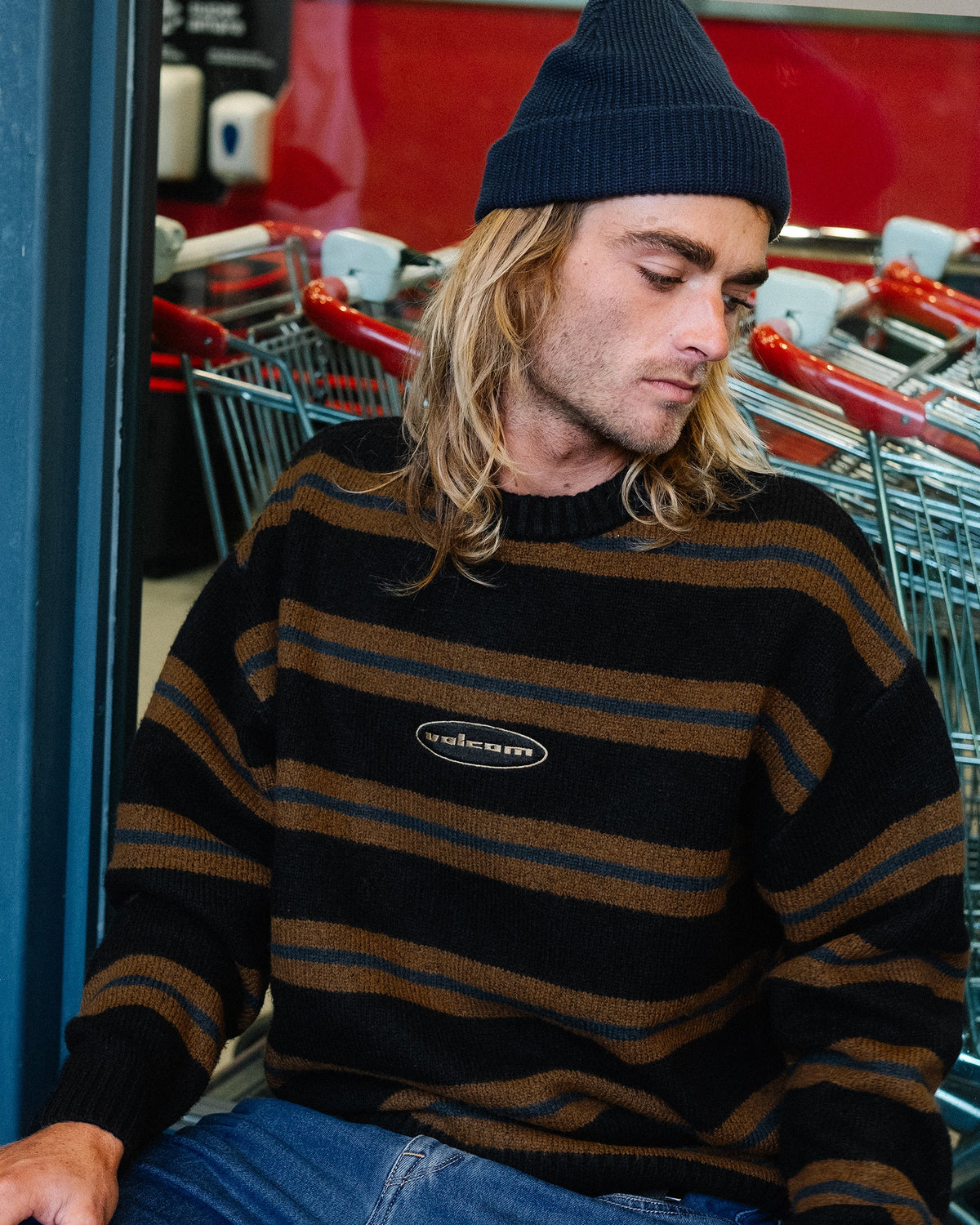 Volcom - Striperstand Sweater | Black