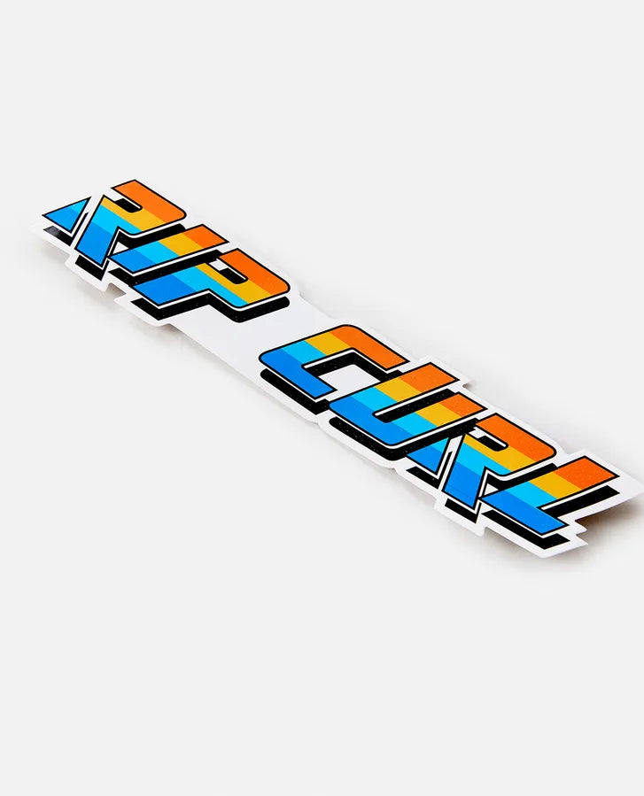 Rip Curl Logo Stickers | Yellow