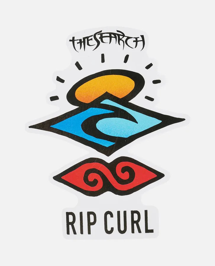 Rip Curl Logo Stickers | Red