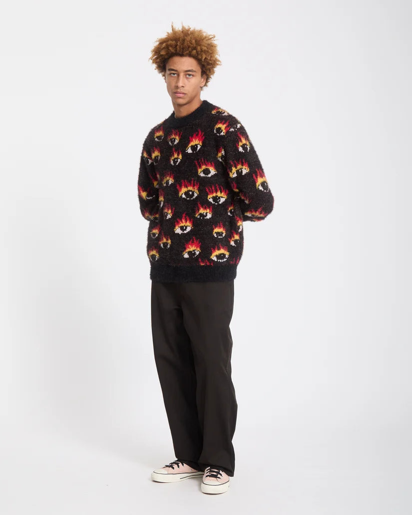 Volcom - FA Ozzy Sweater Eyes | Black