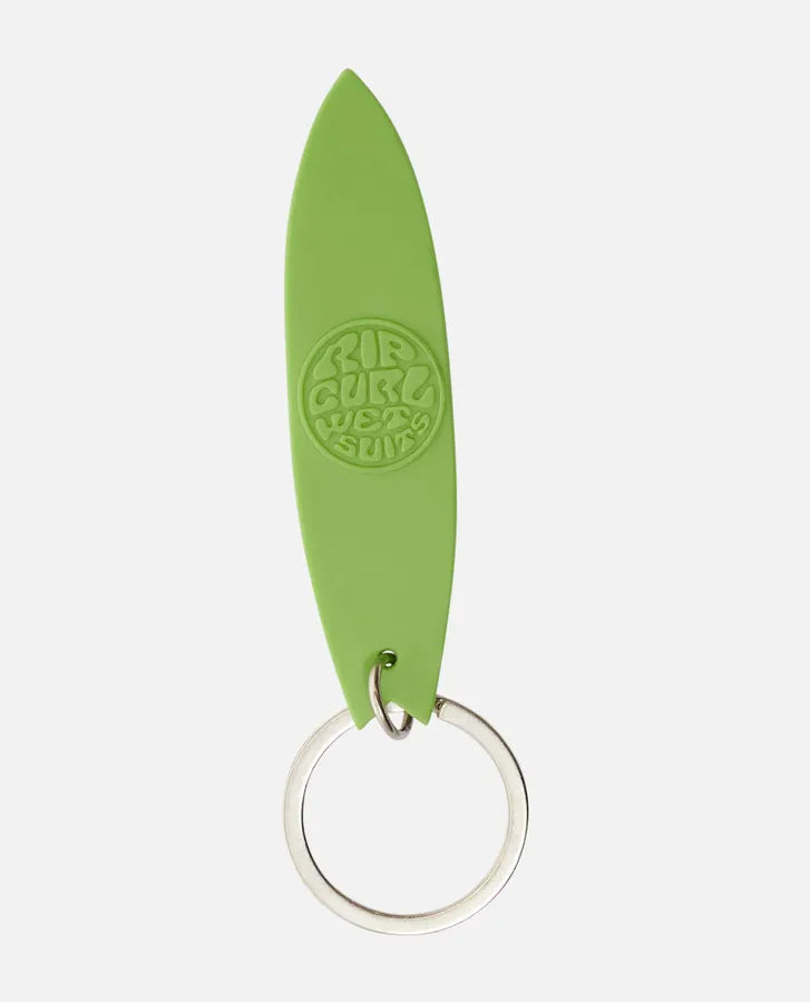 Rip Curl Surfboard Keyring | Green/Pink/White