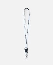 Rip Curl Brand Logo Surf Lanyard | White