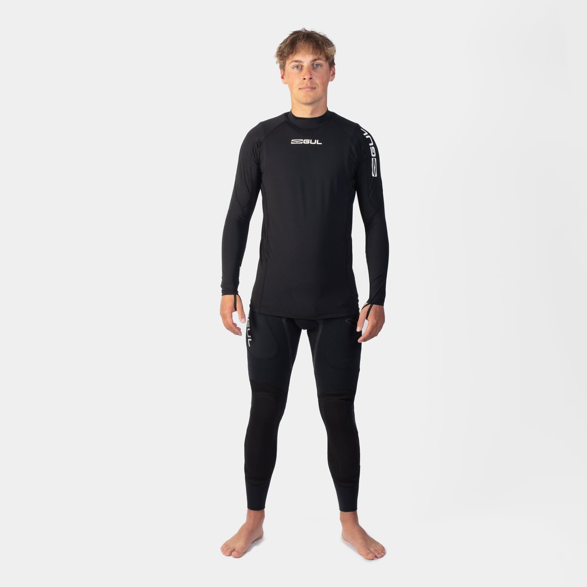 Gul - CodeZero EvoSkin Long Sleeve Rash Vest | Black