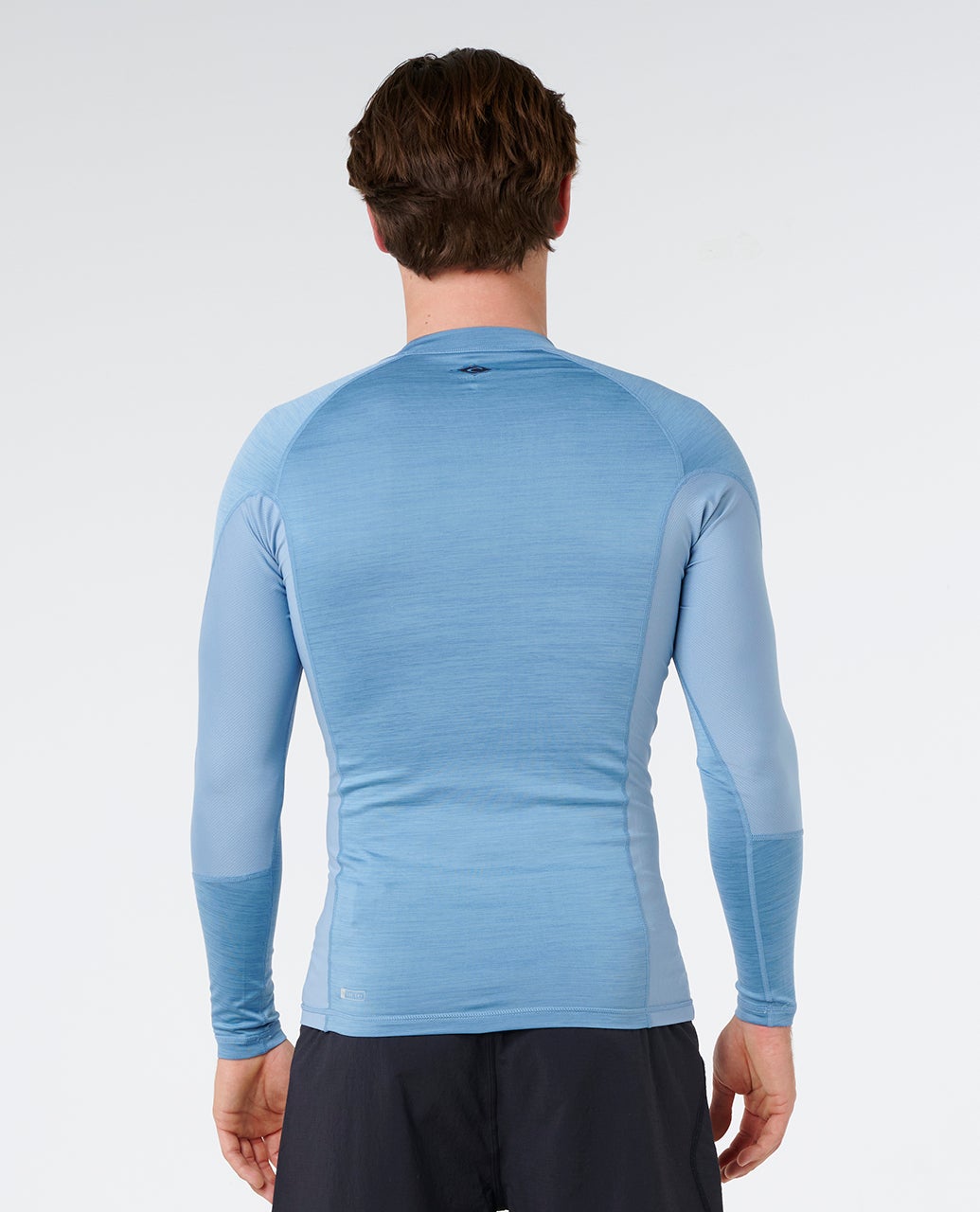 Rip Curl - Dawn Patrol UPF Perf Long Sleeve Rash Vest | Faded Denim