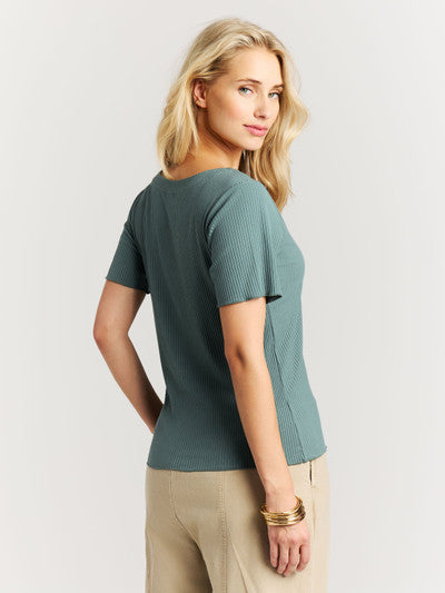 Protest - Oval T-Shirt - Laurel Green