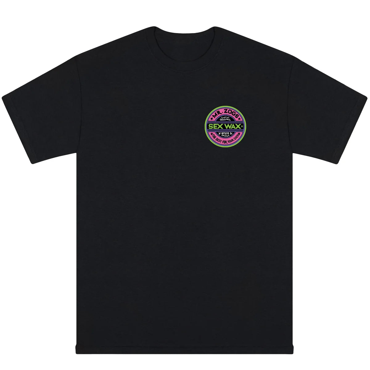 Sex Wax- Fluro T-Shirt | Black