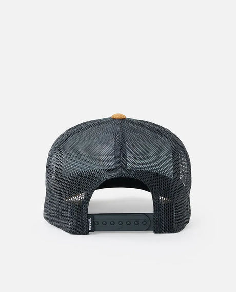 Rip Curl Routine Curve Trucker | Black/Tan