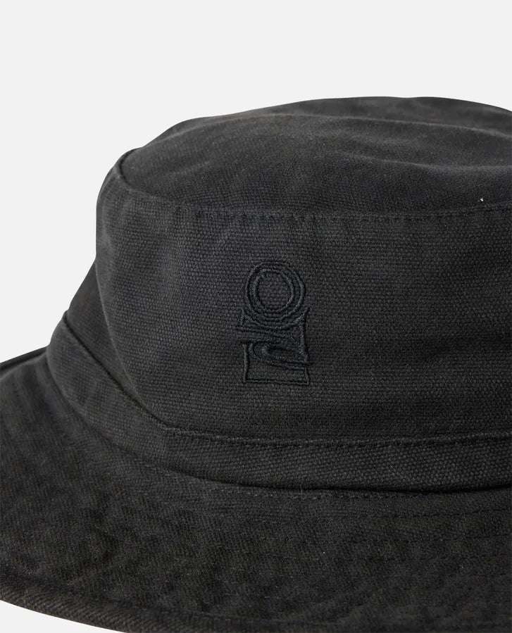 Rip Curl Search Canvas Wide Brim Hat | Black