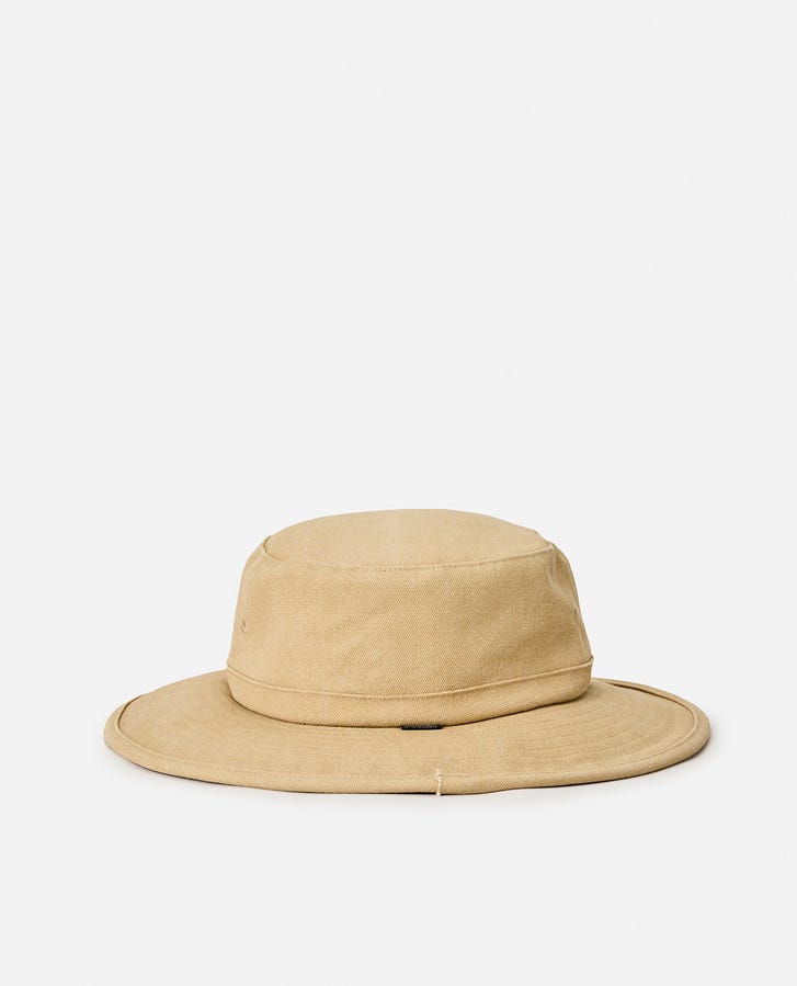 Rip Curl - Search Canvas Wide Brim Hat | Khaki