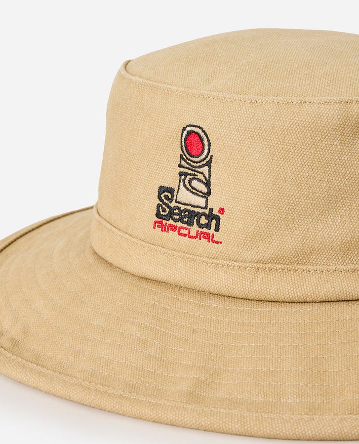 Rip Curl - Search Canvas Wide Brim Hat | Khaki