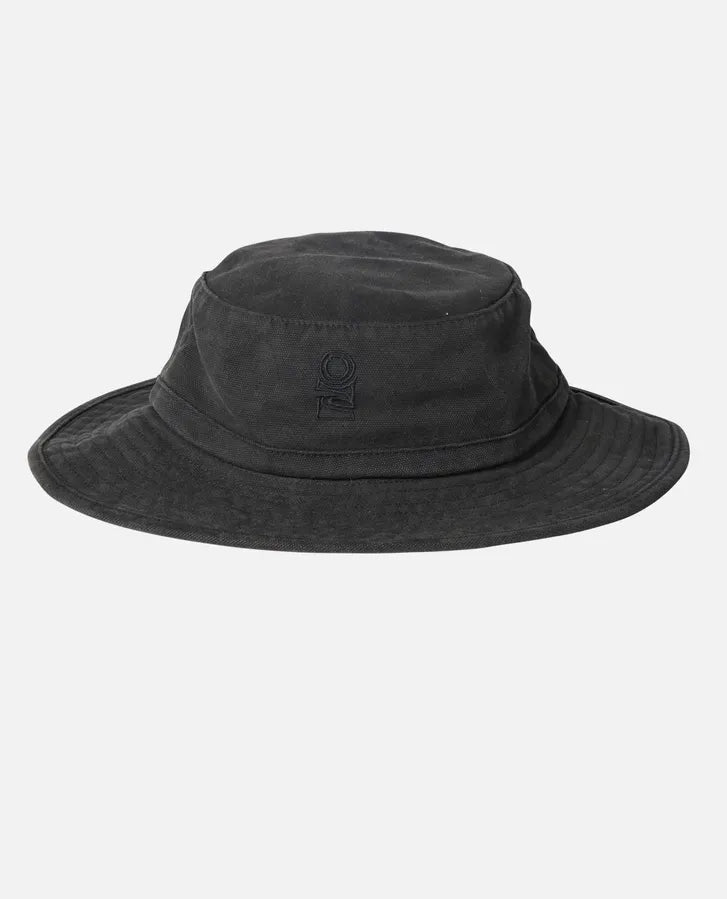Rip Curl Search Canvas Wide Brim Hat | Black