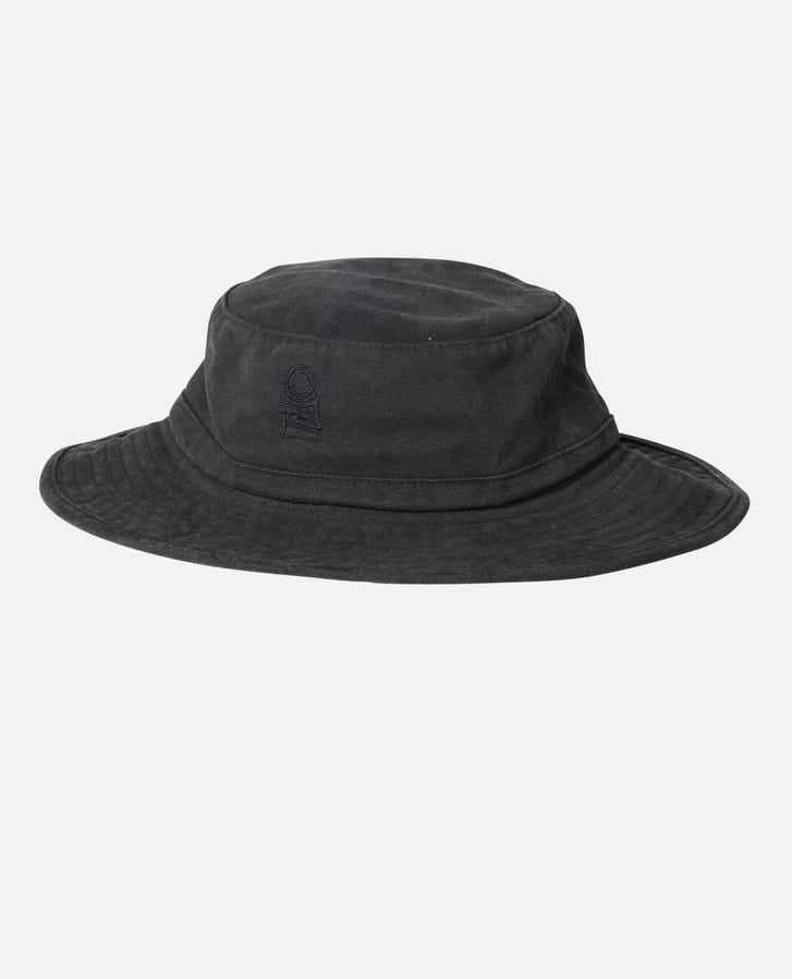 Rip Curl - Search Canvas Wide Brim Hat | Black