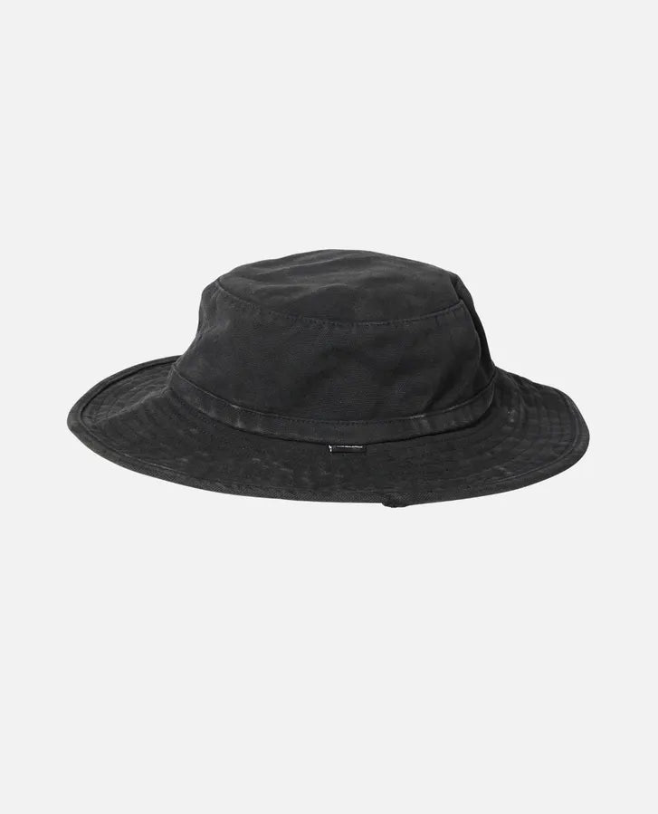 Rip Curl Search Canvas Wide Brim Hat | Black