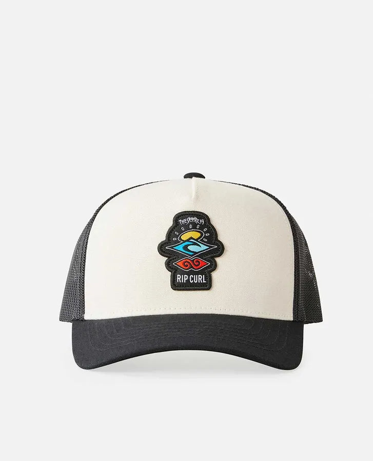 Rip Curl Search Icon Trucker - Boy | Black/White