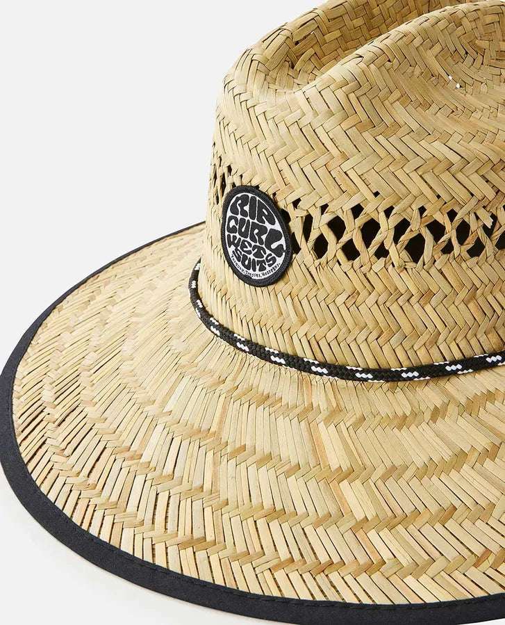Rip Curl Logo Straw Hat | Natural