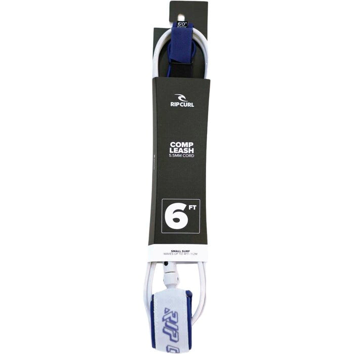 Rip Curl 6.0 Reg Leash Surf Grip | Grey/Blue