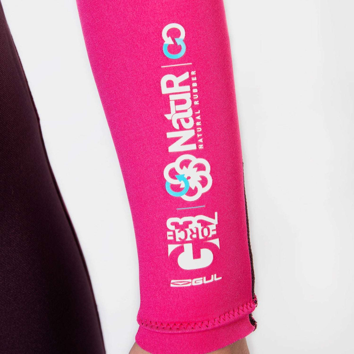 Gul - G-Force 3/2 Natur Junior  Steamer | Purple Pink