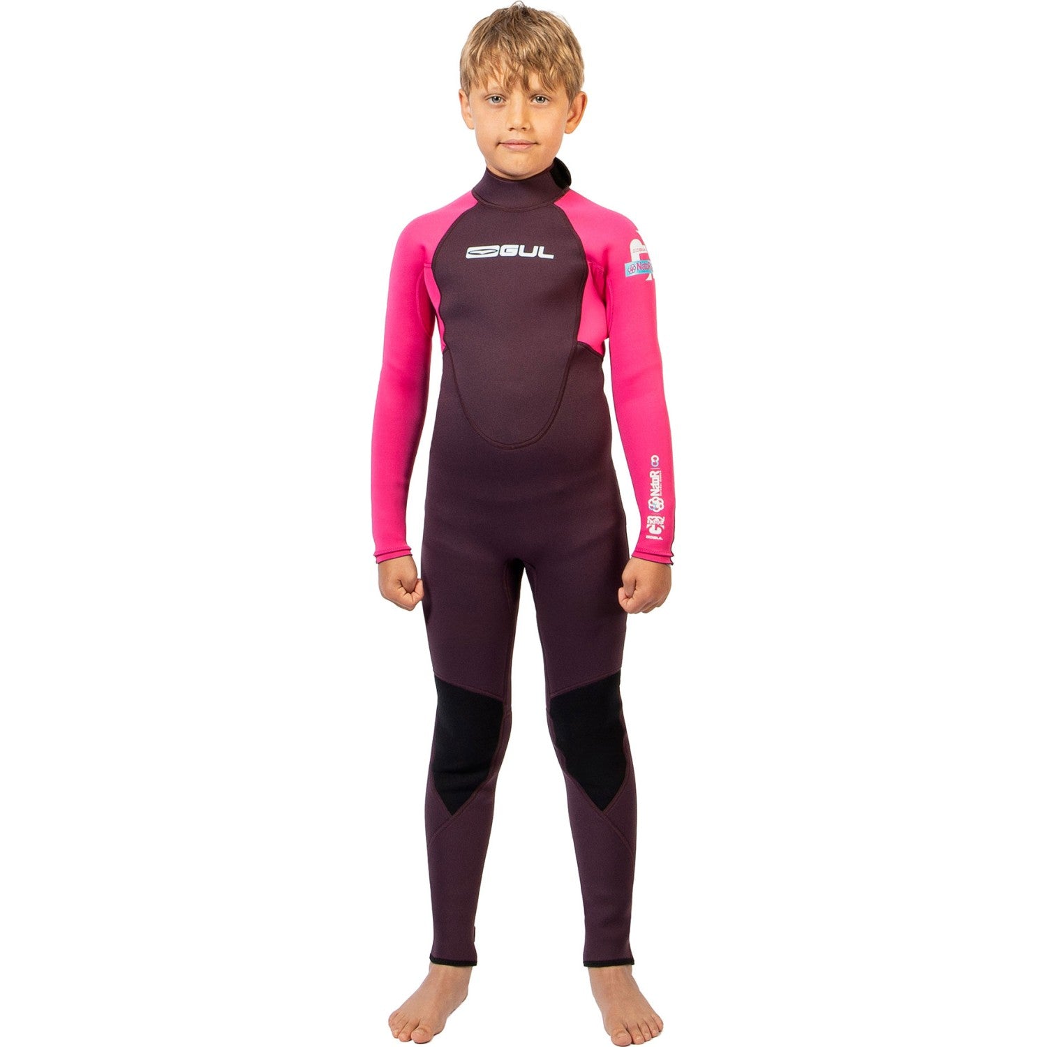 Gul - G-Force 3/2 Natur Junior  Steamer | Purple Pink