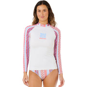 Rip Curl - Women's Coastal Instinct UPF Long Sleeve Rash Vest | Multi
