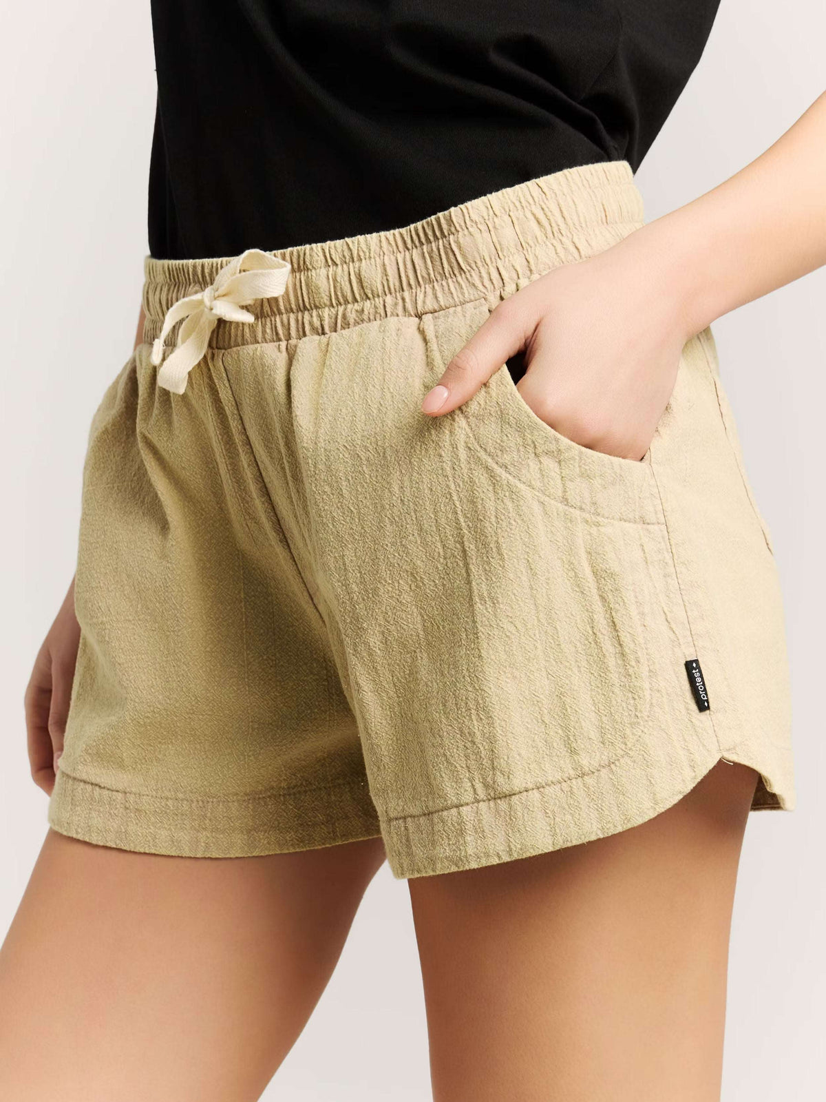 Protest - Pien Shorts | Bamboo Beige
