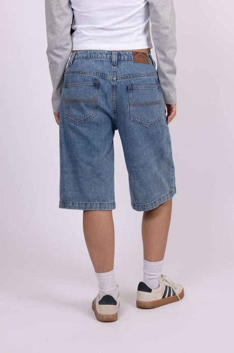 Rusty - Pacific Low Rise Denim Short | Sea Blue