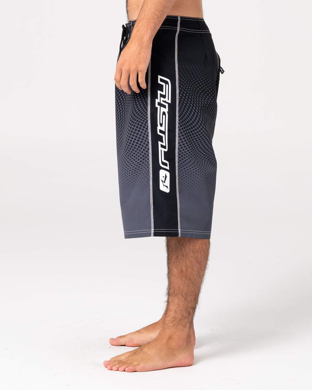 Rusty - Dutty Fixed Waist Boardshort | Steel