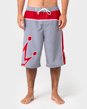 Rusty - Dowshift Hybrid Waist Boardshort | Stone Grey