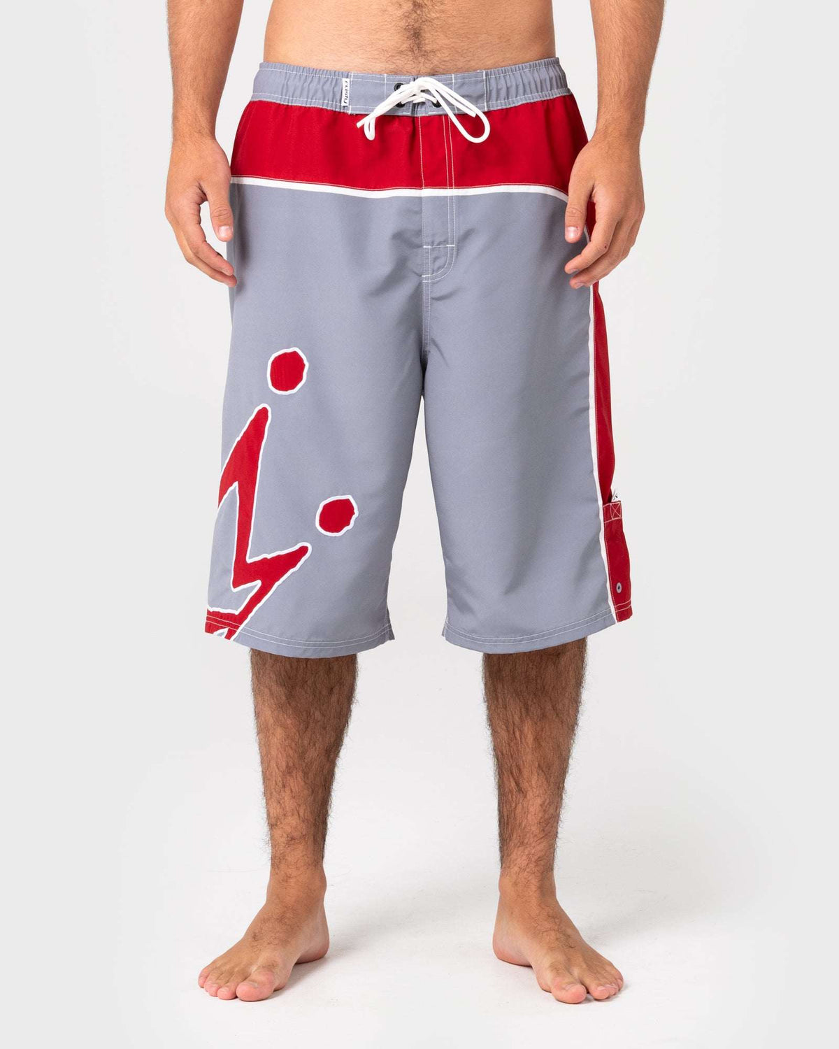Rusty - Dowshift Hybrid Waist Boardshort | Stone Grey