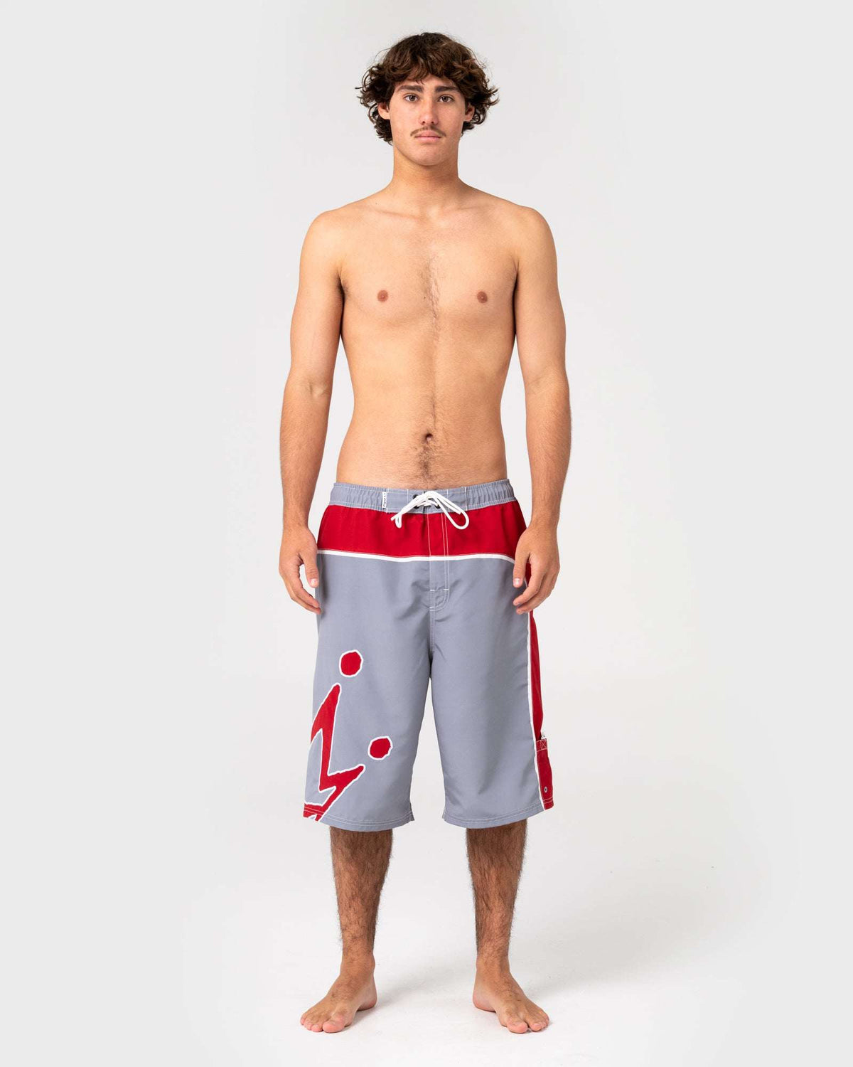 Rusty - Dowshift Hybrid Waist Boardshort | Stone Grey