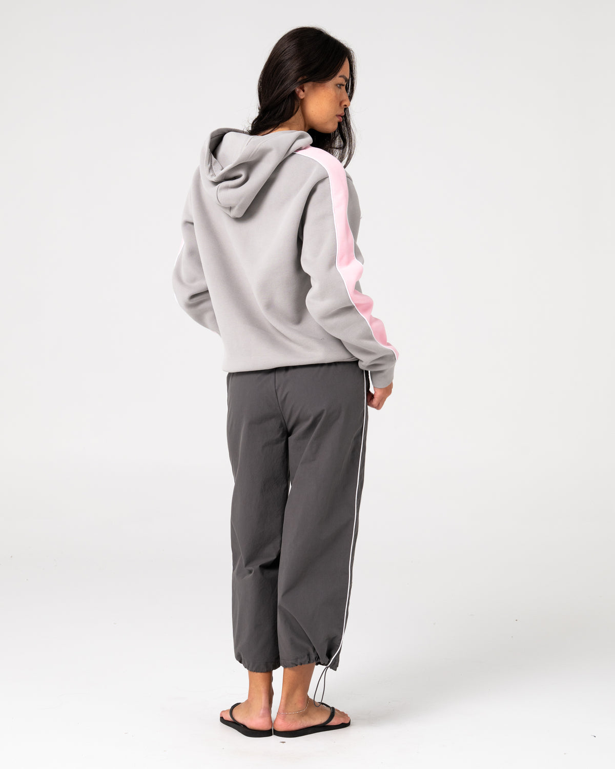 Rusty - Timmy Target Oversize Hooded Fleece | Grey/Pink