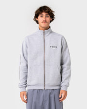 Rusty - Tracka Zip-Thru Fleece | Grey Marle
