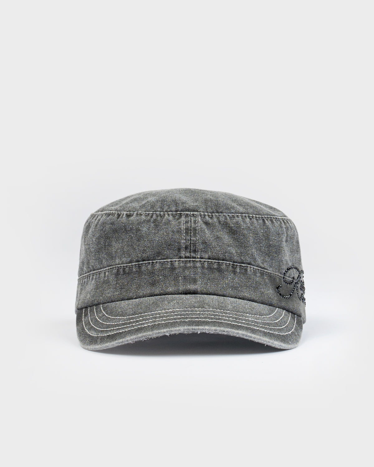 Rusty - Fiend Luxe Military Cap | Washed Black