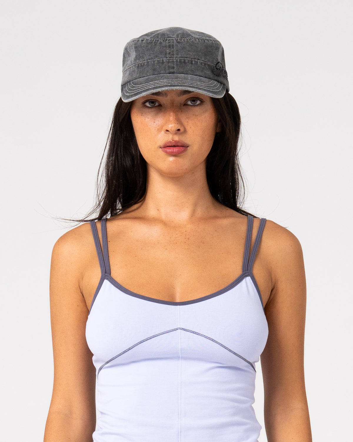 Rusty - Fiend Luxe Military Cap | Washed Black