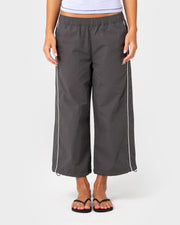 Rusty - Played Low Rise Capri Track Pant | Carbon