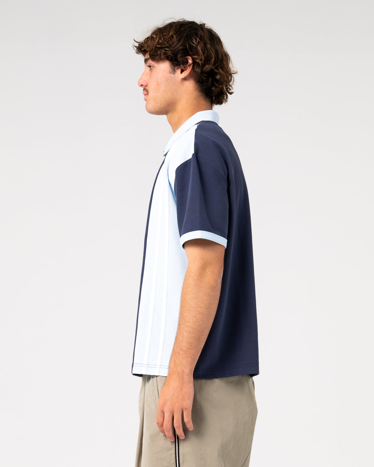 Rusty - Prestige Short Sleeve Polo |  Navy Blue